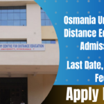 Osmania University Distance Education