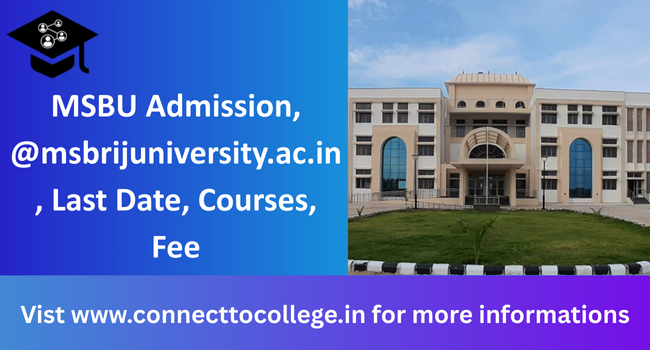 MSBU Admission